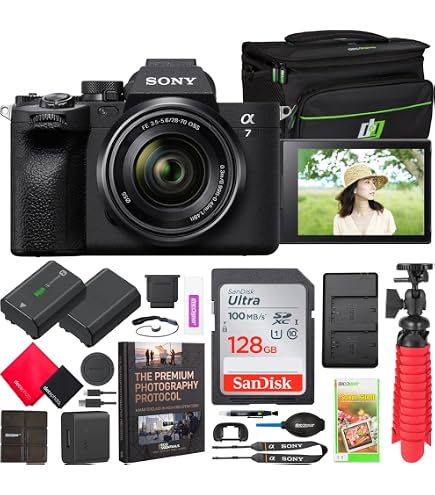 Amazon.com : Sony α7 IV Mirrorless Camera with 28-70mm Lens